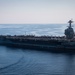 USS Gerald R. Ford (CVN 78) Sails in the Mediterranean Sea
