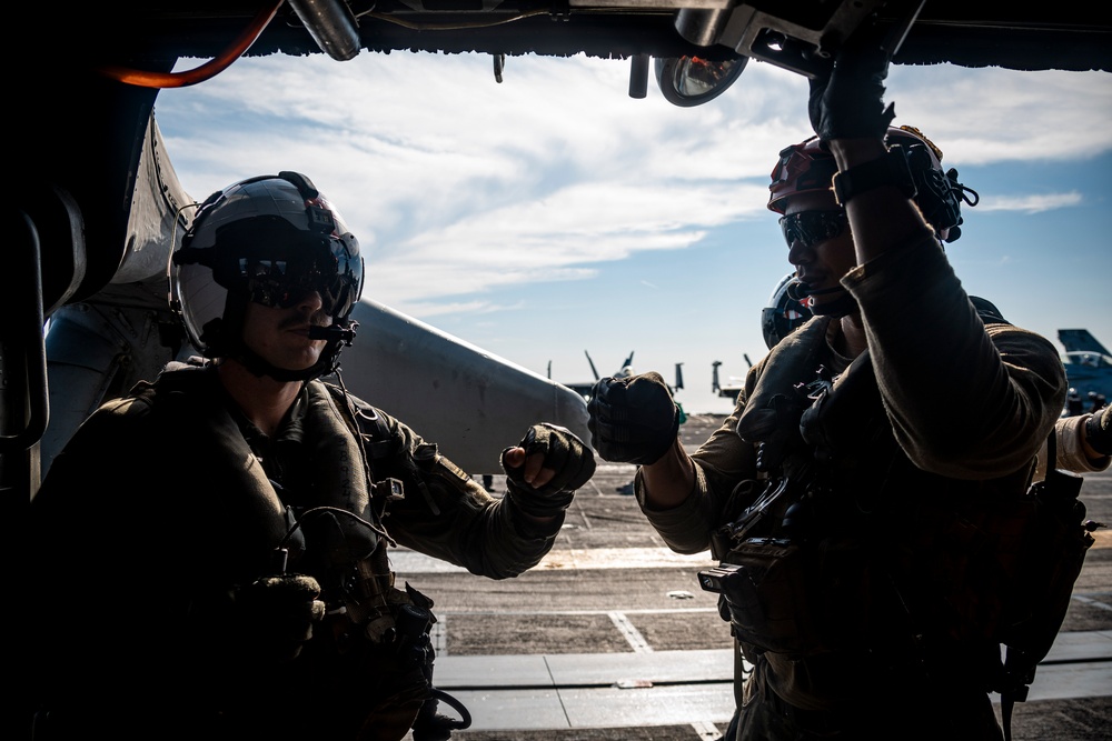 Helicopter Sea Combat Squadron 9 Conducts Flight Operations