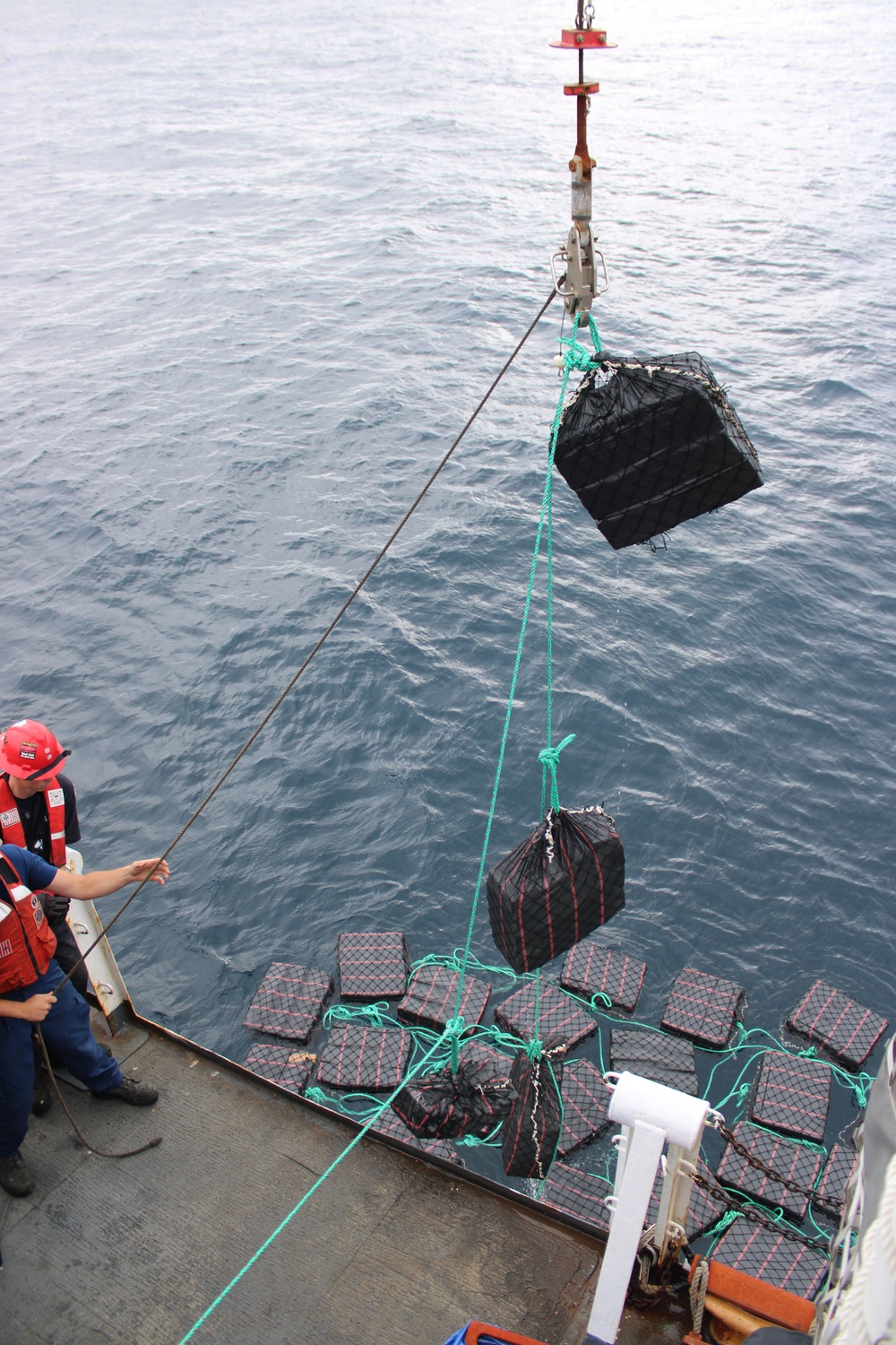 Coast Guard offloads more than $88 million in illicit drugs interdicted in the Eastern Pacific