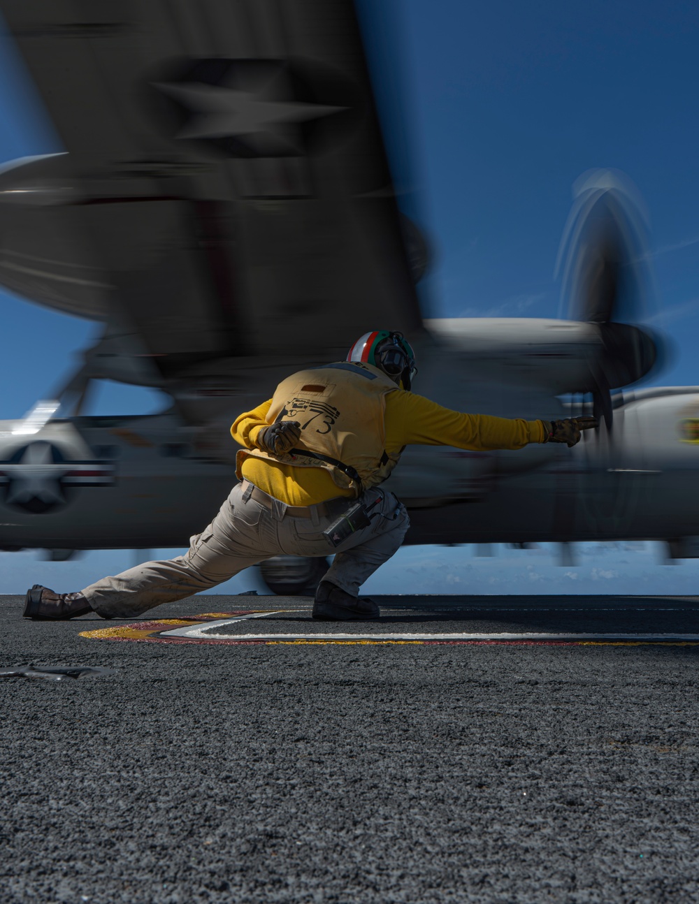 George Washington Conducts Flight Operations