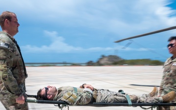 Firefighters, U.S. Soldiers conduct interagency casualty evacuation training
