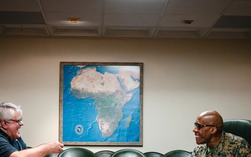 U.S. Marine Corps Gen. Michael E. Langley Interview in Stuttgart