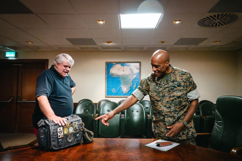 U.S. Marine Corps Gen. Michael E. Langley Interview in Stuttgart