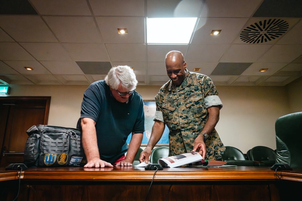 U.S. Marine Corps Gen. Michael E. Langley Interview in Stuttgart