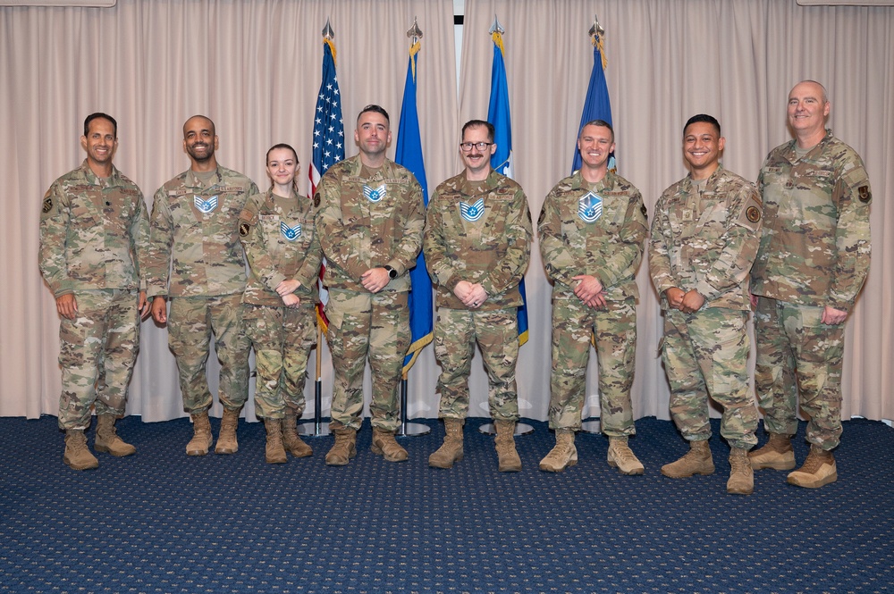 Monthly enlisted promotion ceremony held