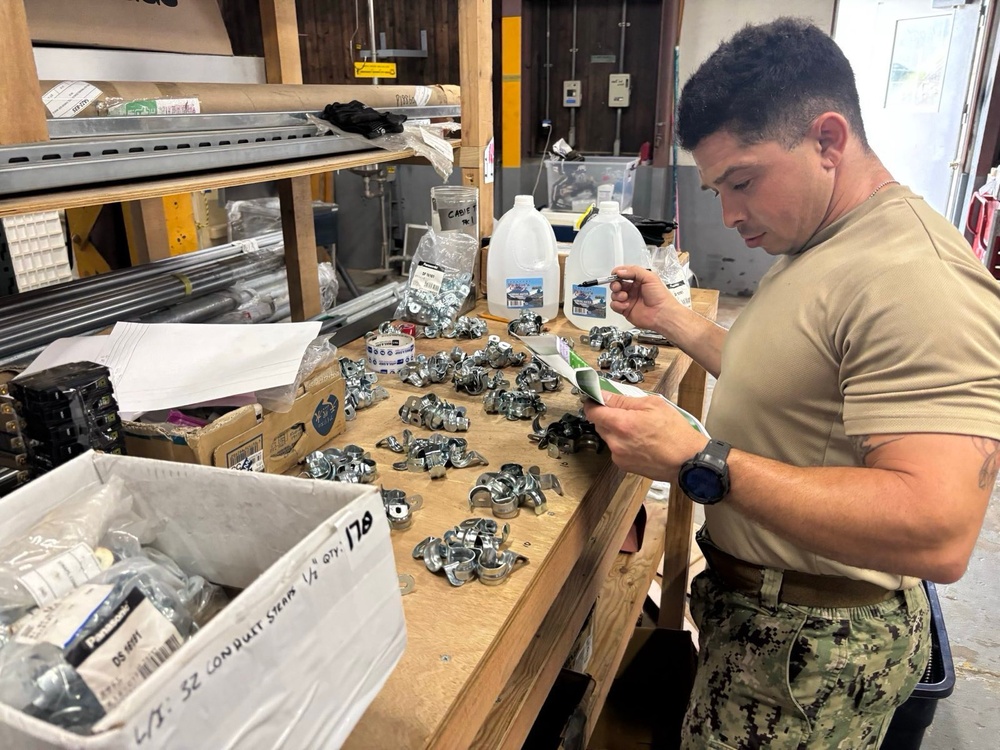 NMCB 4 Seabees in Saikai