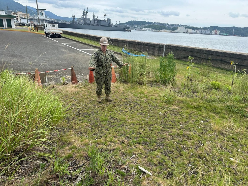 NMCB 4 in Sasebo Japan