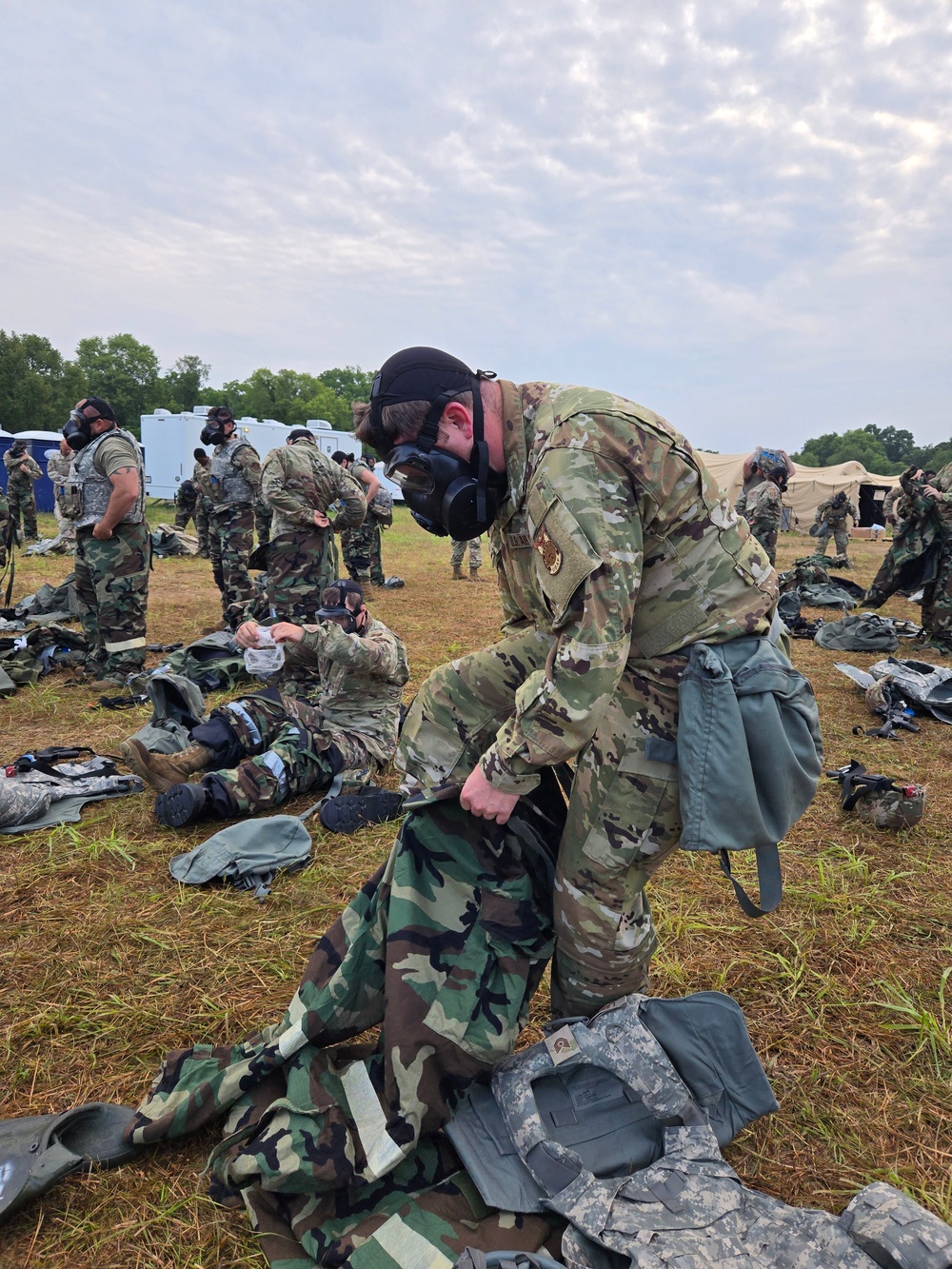 CBRNE training at Northern Strike 25-2