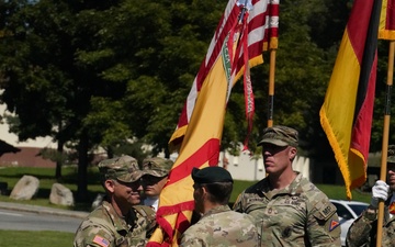 CSM Boersma assumes responsibility at USAG Bavaria