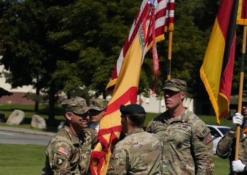 CSM Boersma assumes responsibility at USAG Bavaria