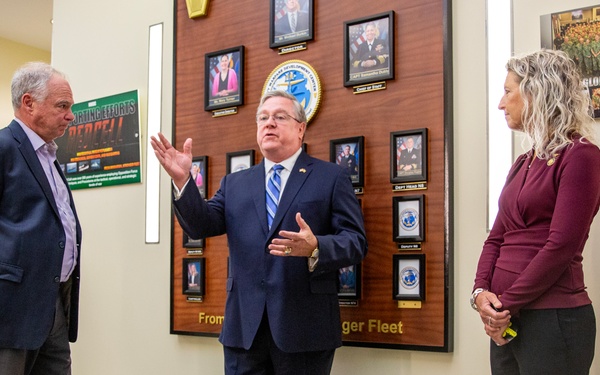 Senator Tim Kaine and Congresswoman Jen Kiggans Visit Navy Warfare Development Center for LSE 2025