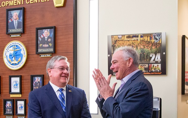 Senator Tim Kaine and Congresswoman Jen Kiggans Visit Navy Warfare Development Center for LSE 2025