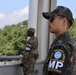 Joint Security Battalion soldiers keep watch