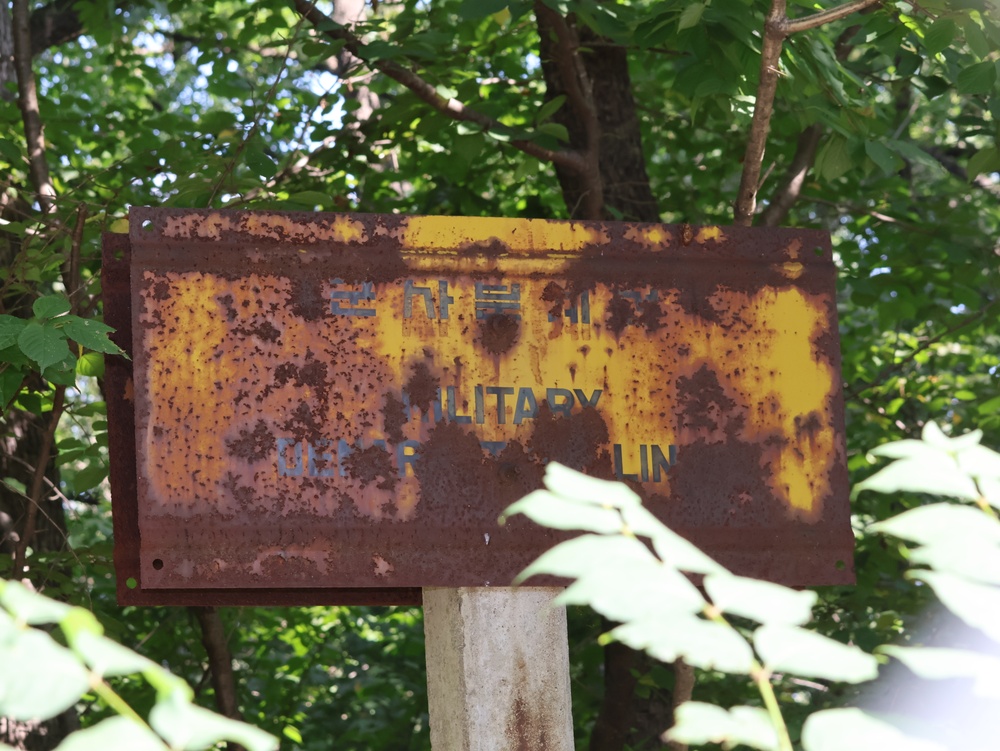 Military Demarcation Line Marker