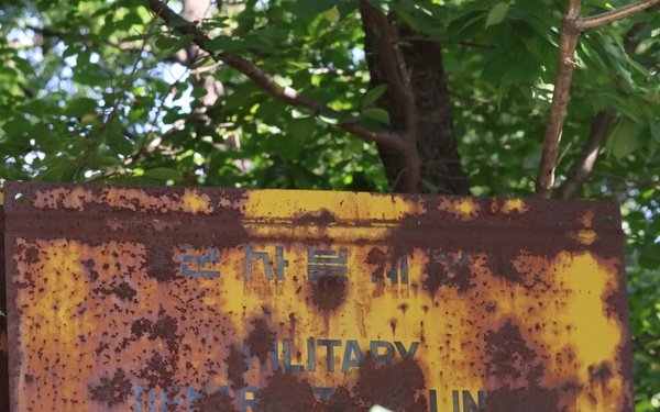 Military Demarcation Line Marker