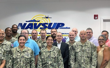 NAVSUP FLC Jacksonville hosts site leadership