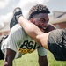 Bowie State University Football Team takes on Force Fitness