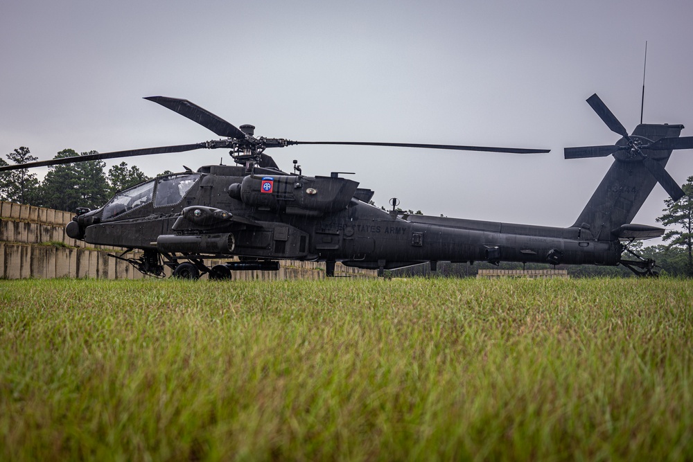 1-17 ACS Aerial Gunnery, Looks like rain
