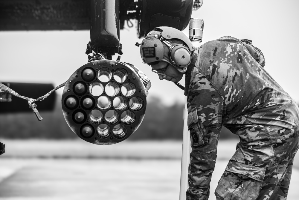 1-17 ACS Aerial Gunnery, Locked and Loaded
