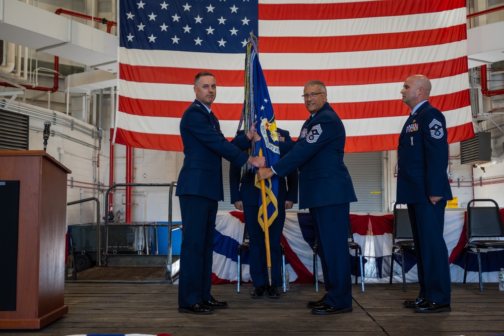 105 AW welcomes new command chief