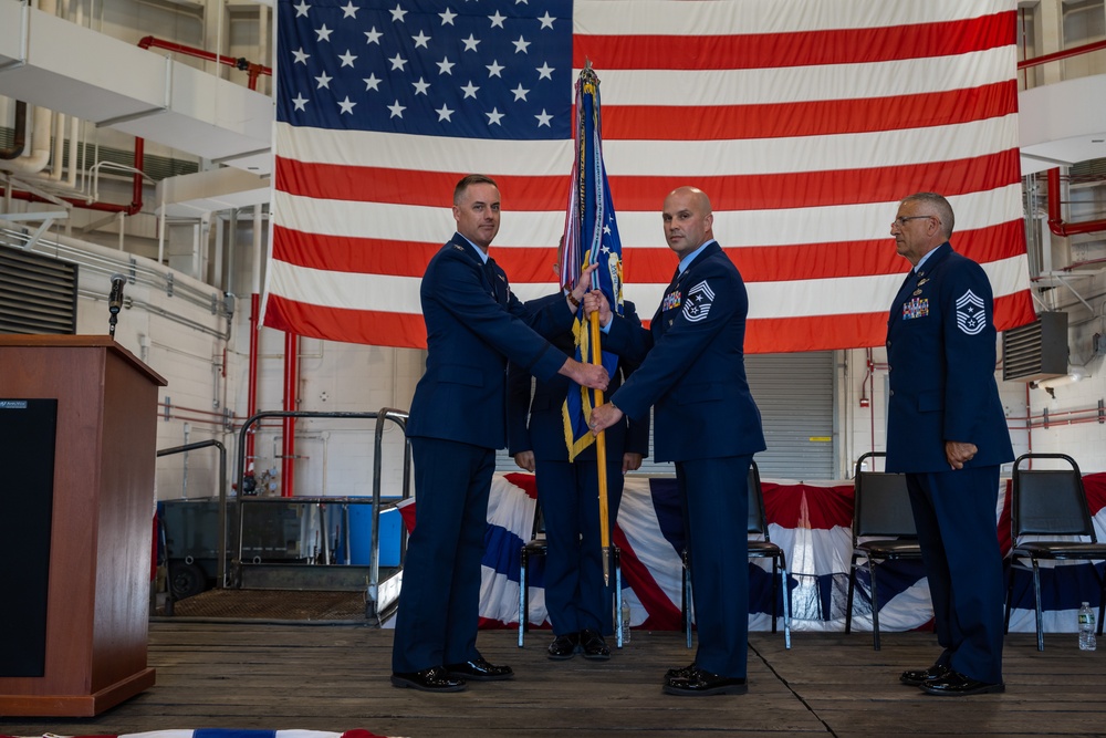 105 AW welcomes new command chief