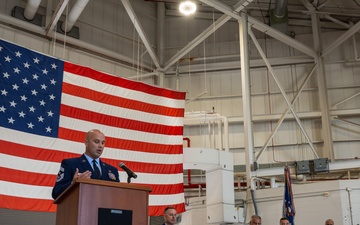 105 AW welcomes new command chief