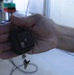 wearable blast overpressure (BOP) monitor rests
