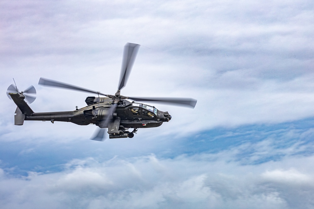 1-17 ACS Aerial Gunnery, Big turn