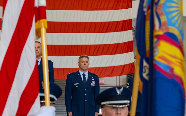 105 AW deputy commander retires