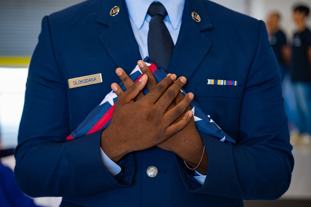 105 AW deputy commander retires