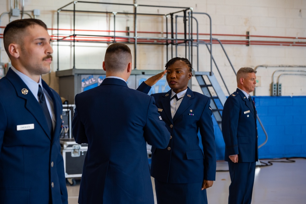 105 AW deputy commander retires