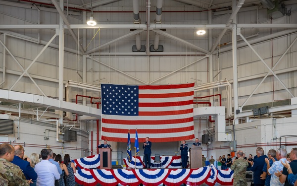 105 AW deputy commander retires