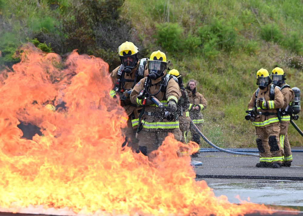 Azores Firefighter Deployment for Training