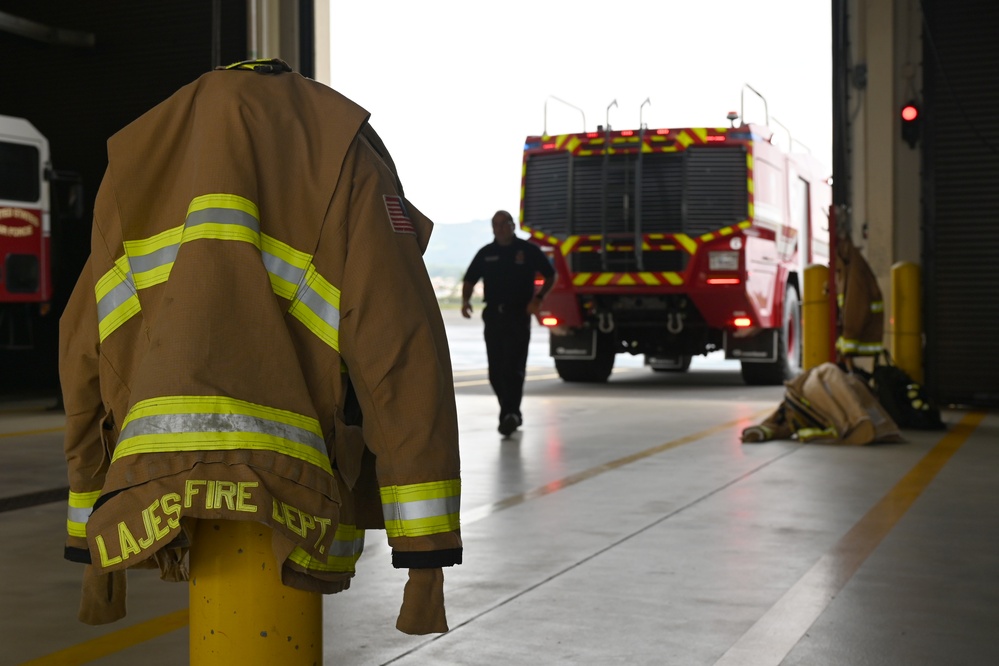 Azores Firefighter Deployment for Training