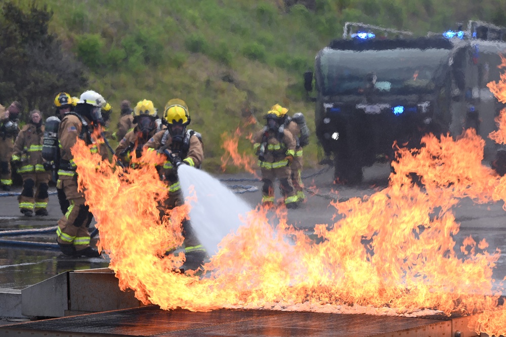 Azores Firefighter Deployment for Training