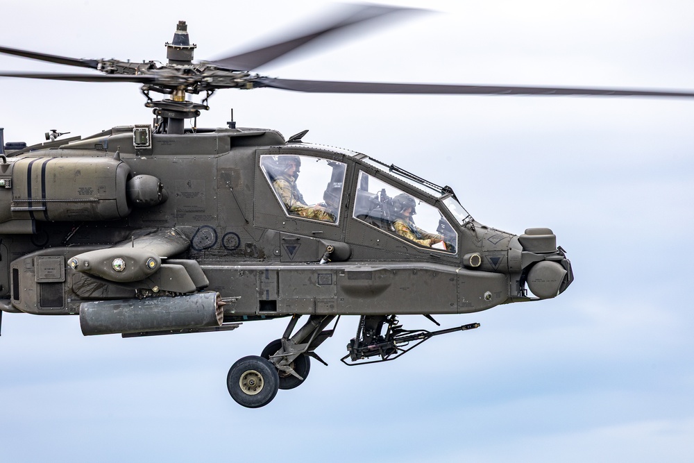 1-17 ACS Aerial Gunnery, Close up
