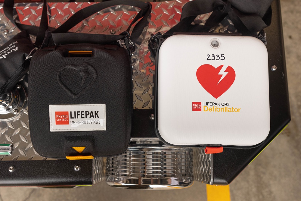 Automated External Defibrillator Demonstration on Quantico