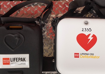 Automated External Defibrillator Demonstration on Quantico