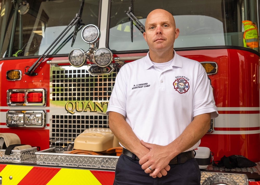 Automated External Defibrillator Demonstration on Quantico