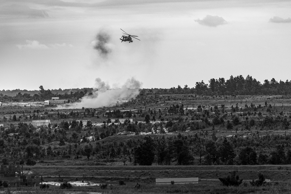 1-17 ACS Aerial Gunnery, On Target