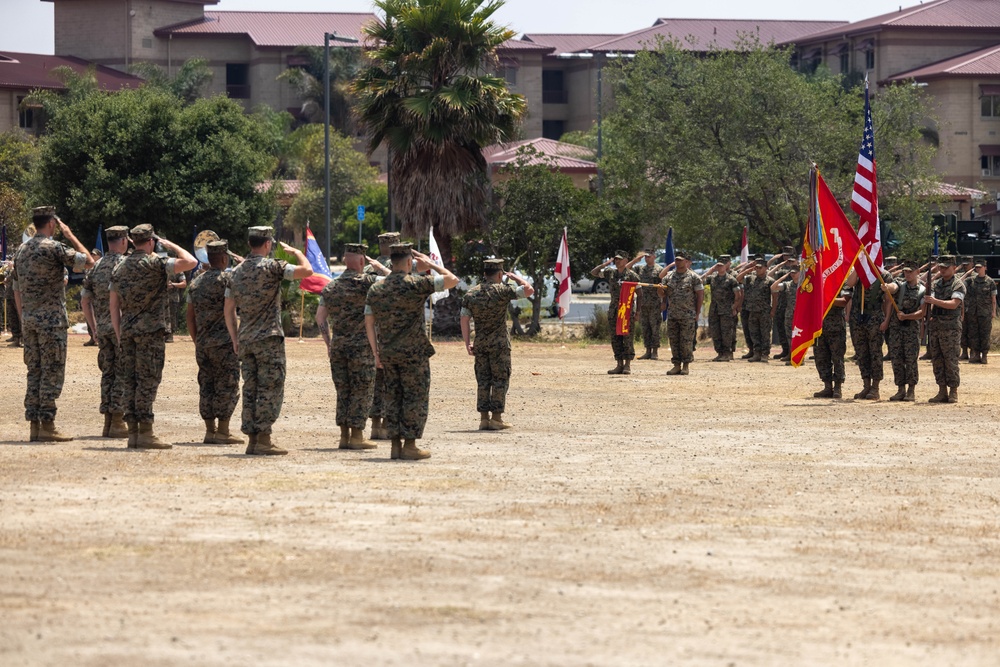 1st Recon Bn. hosts relief, appointment ceremony