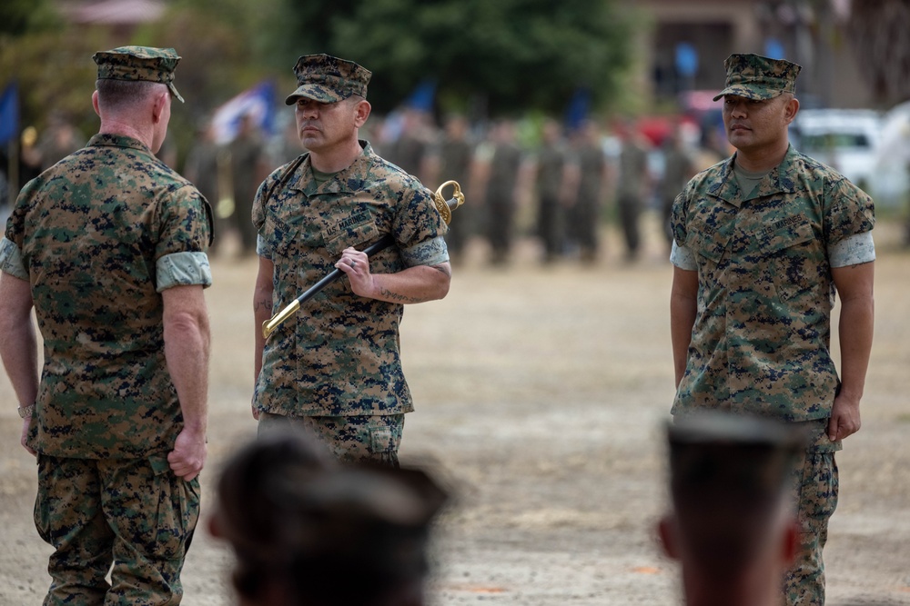 1st Recon Bn. hosts relief, appointment ceremony