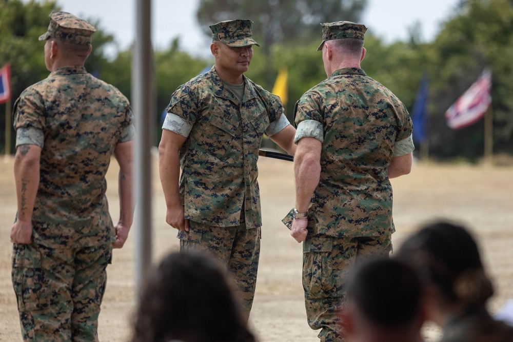 1st Recon Bn. hosts relief, appointment ceremony