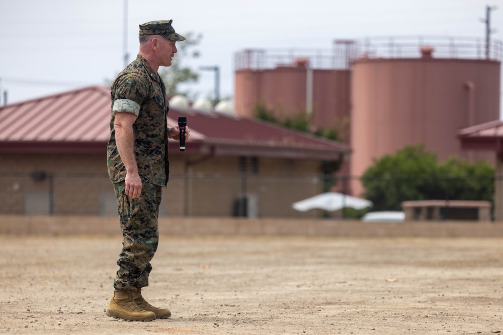 1st Recon Bn. hosts relief, appointment ceremony