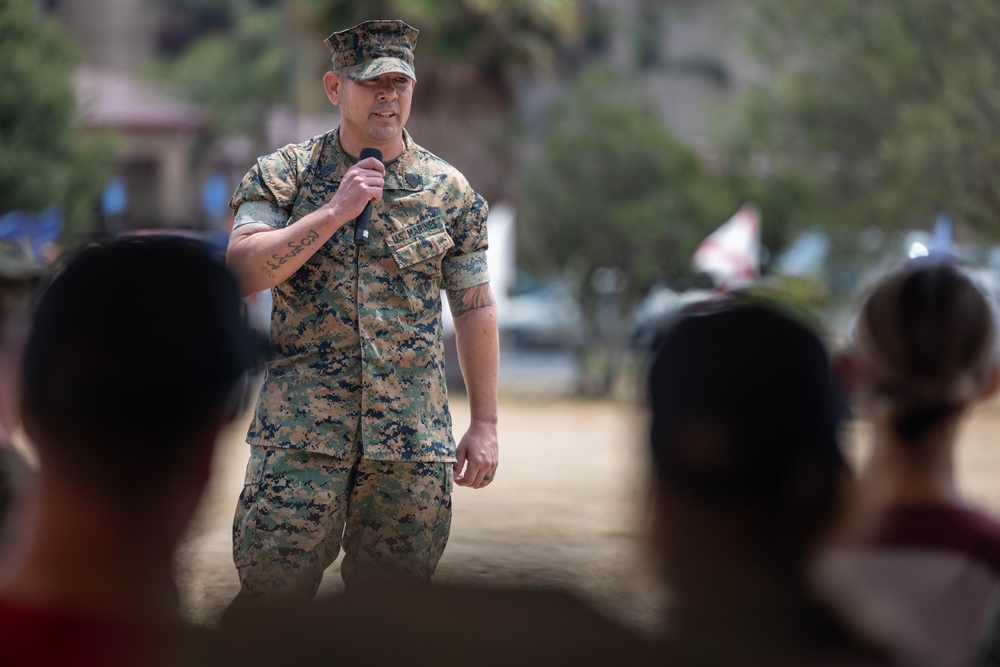 1st Recon Bn. hosts relief, appointment ceremony