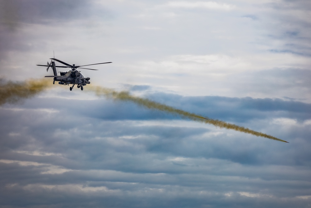 1-17 ACS Aerial Gunnery, Pew Pew