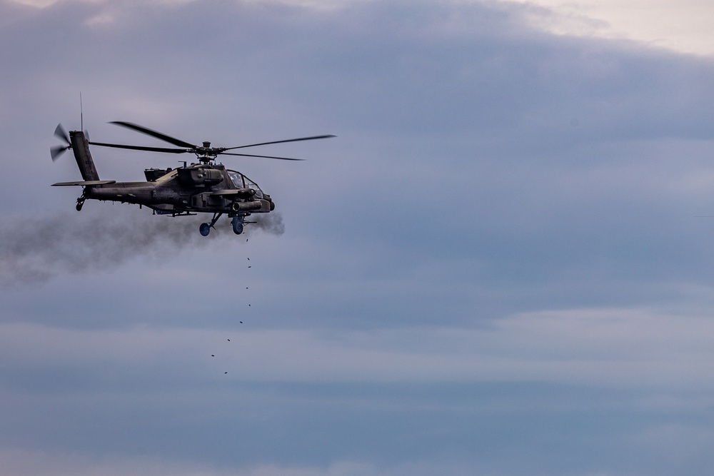 1-17 ACS Aerial Gunnery, Chain Gun