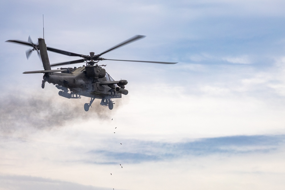 1-17 ACS Aerial Gunnery, On Target