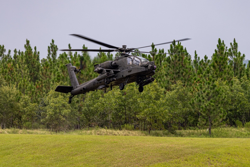 1-17 ACS Aerial Gunnery, Finish Line