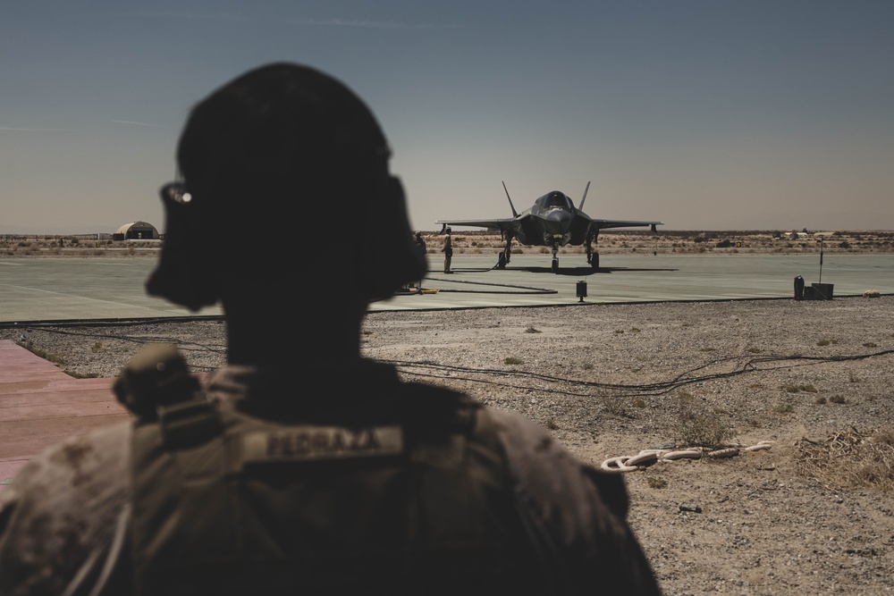 F-35B forward arming and refueling point